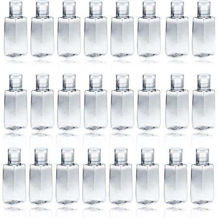 Amazon MHO Containers Clear Refillable Flip Top Bottles BPA