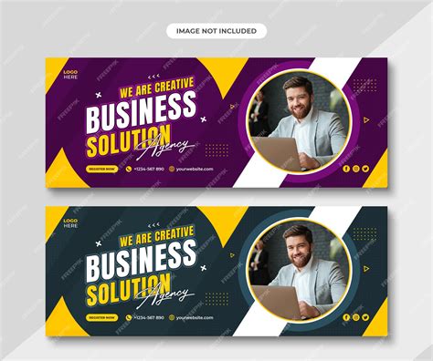 Premium Psd Business Promotion And Corporate Facebook Cover Template