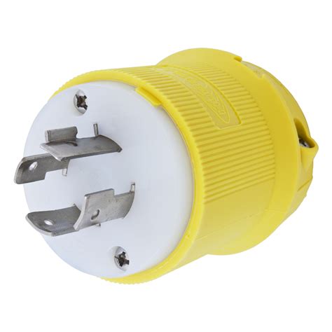 Locking Devices Twist Lock Marine Grade Male Plug 20A 3 Phase