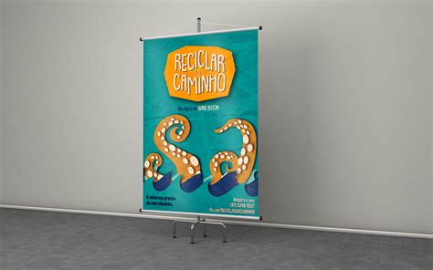 Reciclar O Caminho Identidade Visual Behance