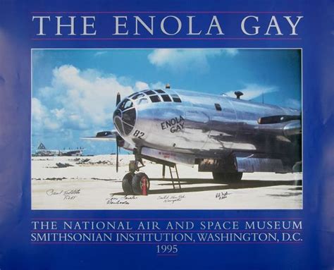 Enola Gay Crew Autographs Emnasve