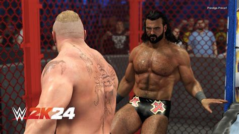 Wwe K Drew Mcintyre Vs Brock Lesnar Hell In A Cell Match Ps