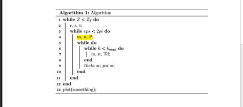 Algorithm2e Can Anyone Help Writing The Algorithm Shown In The Figure In Latex Tex Latex