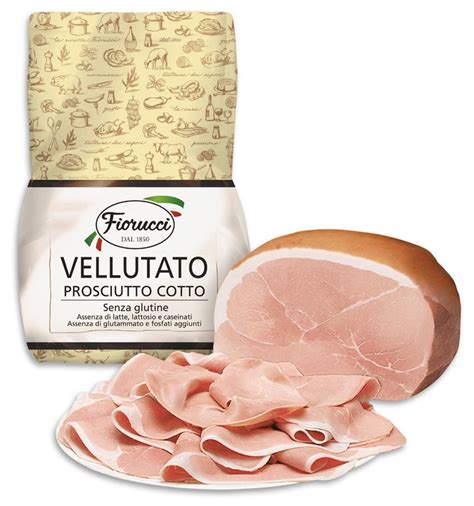 Prosciutto Cotto Vellutato Fiorucci Senza Glutine Fiorucci Cod