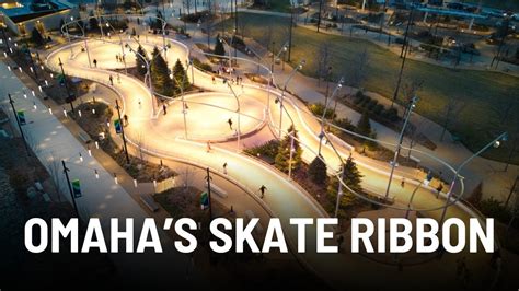 Omahas Skate Ribbon An Exciting Winter And Summer Activity Youtube