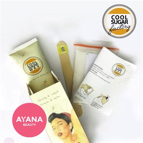 Jual Coolsugar Cool Sugar Wax Tube Kit Lemon Size S Shopee Indonesia