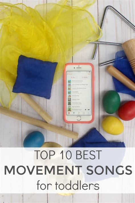 Top 10 best movement songs for toddlers — The Organized Mom Life ...