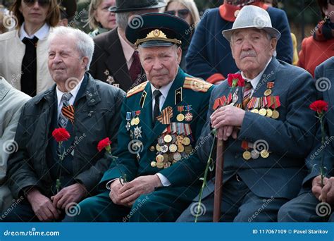 Veterans Of World War Ii Editorial Stock Image Image Of Male 117067109