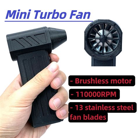 Mini Turbo Jet Fan Turbo Violent Fan Turbo Blower Fan Pocket Jetfan