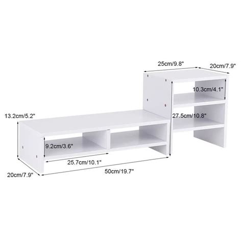 Moo R Hausseur D Cran D Ordinateur Moniteur Stand Avec Espace De