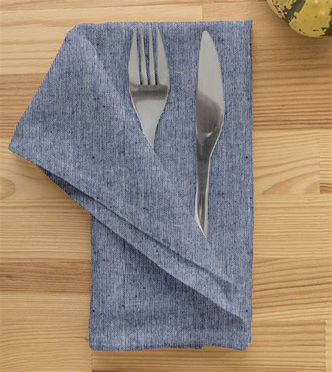 Buy His And Hers Table Napkin In Blue 6thstreet Bahrain