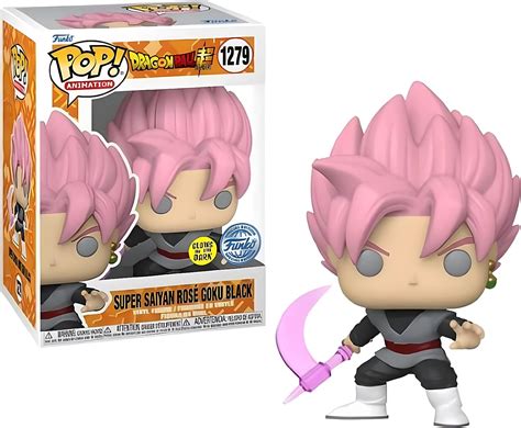 Funko Dragon Ball Super Pop Animation Super Saiyan Rose Goku Black