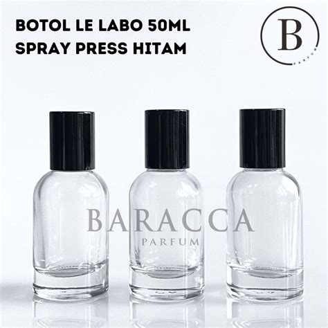 Jual Botol Parfum Le Labo 50ML Press Hitam Botol Parfum Kosong Le