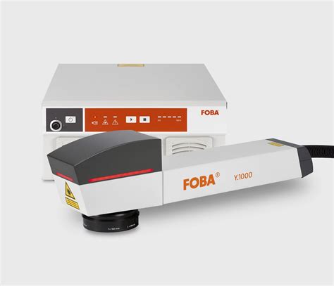 Fiber Laser Marking System Y 1000 FOBA Laser Marking Engraving