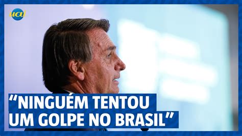 Bolsonaro ninguém tentou um golpe no Brasil Vídeo Dailymotion