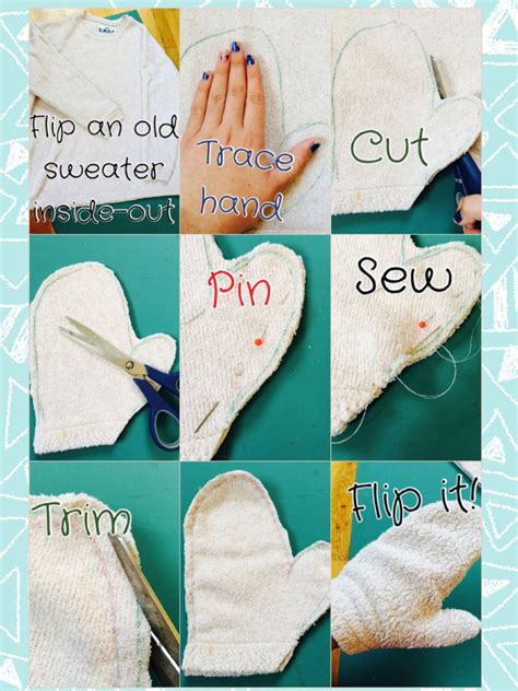 Free Pattern To Make Mittens From Sweaters