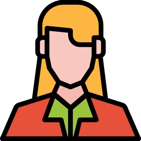 Businesswoman Linector Lineal Color Icon