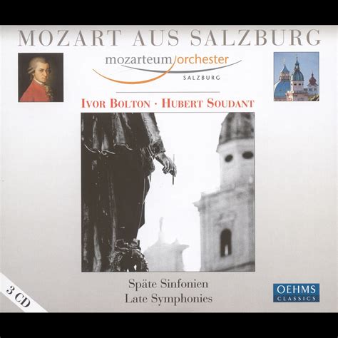 Mozart W A Symphonies Nos And By Salzburg