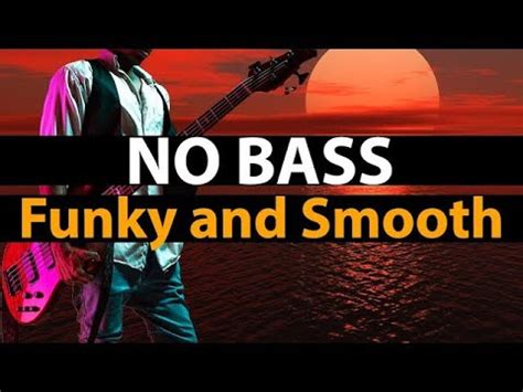 Bass Backing Track Funk A Minor Youtube