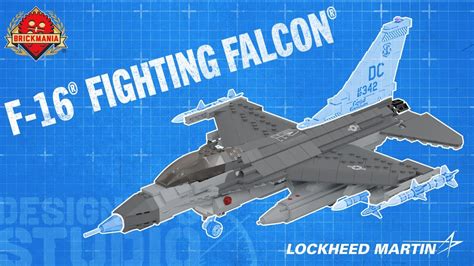 F 16 Fighting Falcon Brickmania Designers Studio YouTube