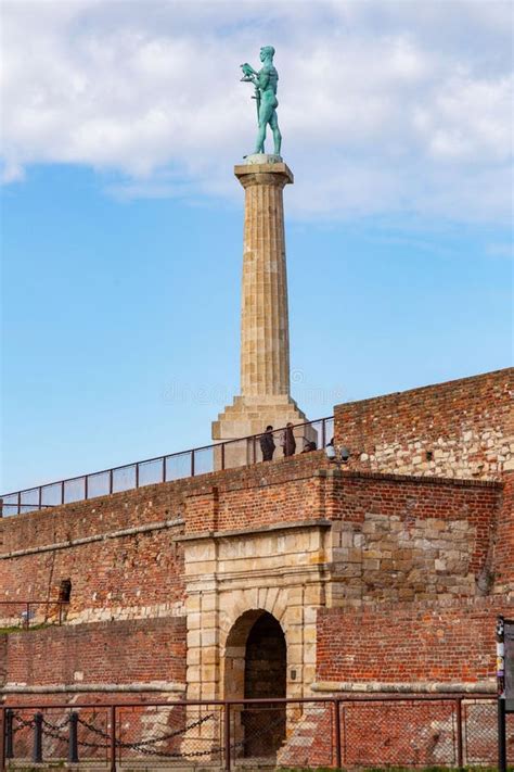 Pobednik Is A Monument In The Belgrade Fortress In Belgrade Serbia