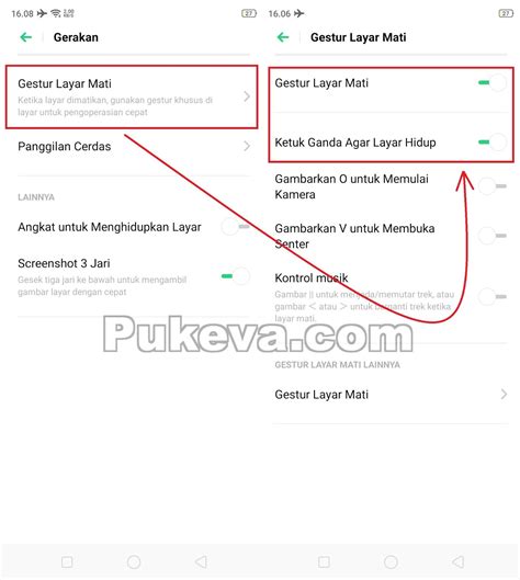 Cara Mengaktifkan Ketuk Dua Kali Di Hp Oppo Dan Realme Pukeva