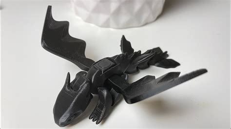 Toothless 3d Printed You Can Train This Dragon Youtube