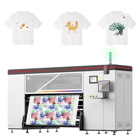 Sample Customization New Design 8 PrintHead 4 Color Textile Inkjet