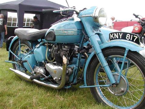 1950 Triumph Thunderbird 6T Outfit Classic Motorcycle Pictures