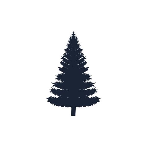 Pine Tree Plant Isolated Icon 3179920 Vector Art At Vecteezy