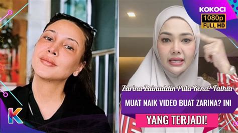 Zarina Zainuddin Pula Kena Fathia Muat Naik Video Buat Zarina Ini