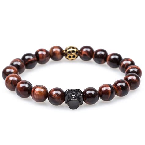 Men’s Beaded Bracelets Skull Anchor Buddha Rope Bracelets Otaa 2