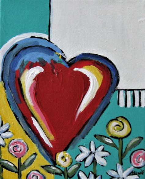 This item is unavailable | Etsy | Red hearts art, Colorful wall art ...