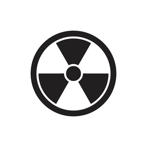 nuclear icon logo 43336981 Vector Art at Vecteezy