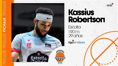 Explosividad Anotadora Para Valencia Basket Con Kassius Robertson