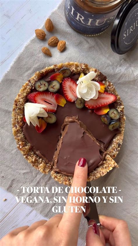 TORTA DE CHOCOLATE VEGANA SIN HORNO Y SIN GLUTEN Recetas Veganas