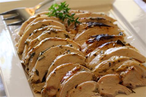 Herb Roasted Turkey Breast Saving Room For Dessert