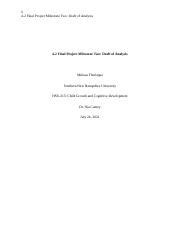 HSE 215 4 2 Milestone 2 Draft Of Analysis Docx 1 4 2 Final Project