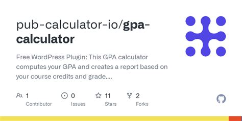 GitHub - pub-calculator-io/gpa-calculator: Free WordPress Plugin: This ...