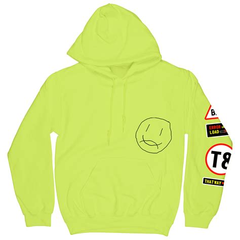 Caution Hoodie Yellow Tate Mcrae