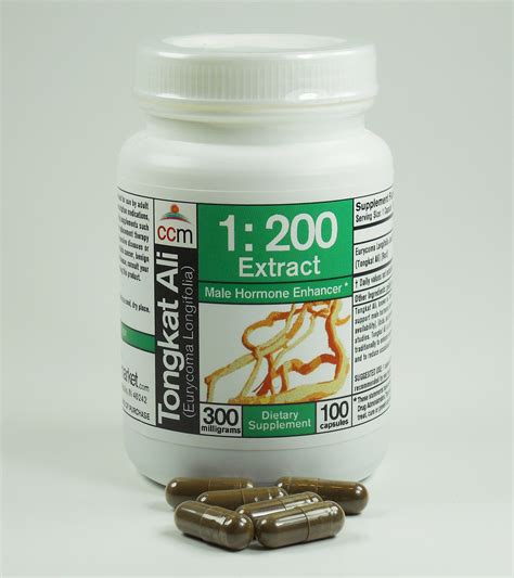 Tongkat Ali 1200 Extract 300 Mg 100 Capsules Indonesia Herbs