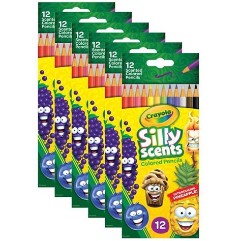 Crayola Silly Scents Colored Pencils Sweet Scents Count Walmart