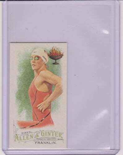 Allen Ginter Missy Franklin Brooklyn Mini Card Olympics