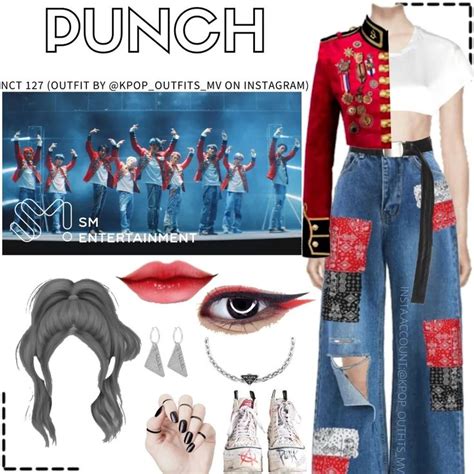 Nct 127 Punch Mv Inspired Outfit 3 Kpop Outfits Mv On Instagram Ropa Kpop Ropa Moda De Ropa