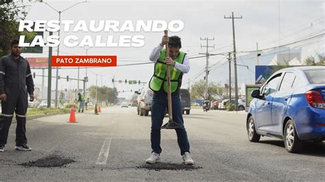 Avenida B Reyes Tapando baches y cortando cesped Todos los días