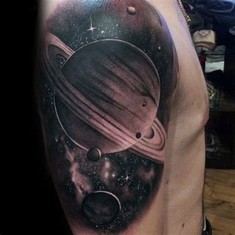 Mens Manly Saturn Tattoo Designs Saturn Tattoo Neptune Tattoo