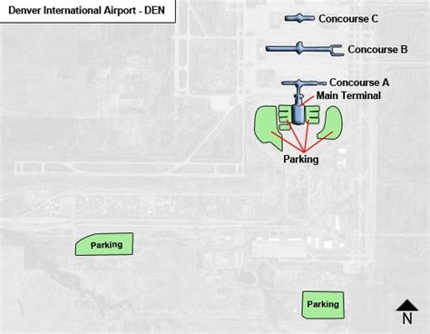 Denver Airport Terminal Map