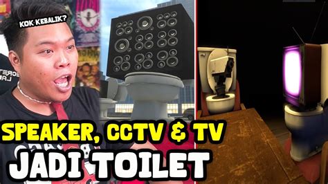 SKIBIDI Menang SPEAKER CCTV TV Malah Jadi TOILET HAHAHA Reaction