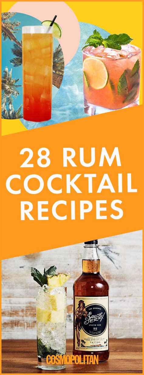 These Rum Cocktails Are So Much Better Than A Rum And Coke Rum