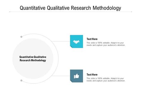 Quantitative Qualitative Research Methodology Ppt Powerpoint Presentation Summary Example File